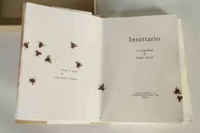 Insectario, Giovanni Arpino Sergio Saroni