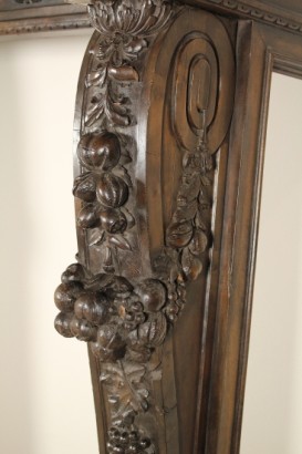 Estructura especial tallado chimenea renacentista