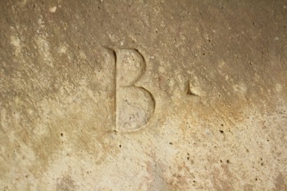 Particular coat of arms in stone