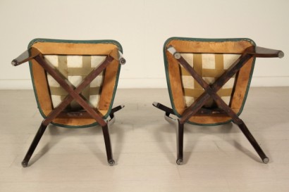 Stühle im Stil von Ico Parisi Ansicht unten