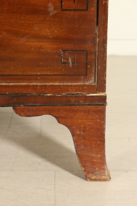 Commode avec Porte Linge XIXe Siècle