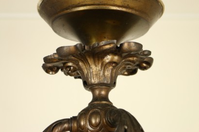 Lampadario bronzo