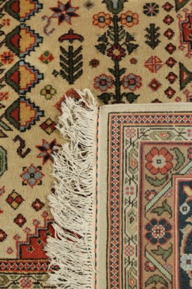 Romania: Transylvanian rug fringe detail