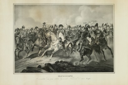 Napoléon, entouré de la plus célèbre de généraux Français