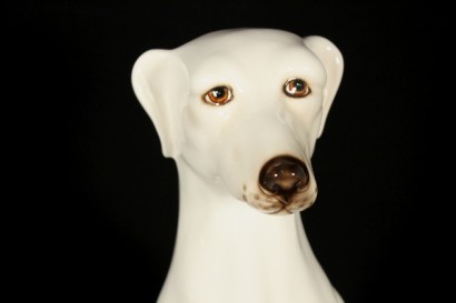 Chien en céramique, antiquités, antiquités, # {* $ 0 $ *}, # antiquités, # antiquités, #Caneinceramica