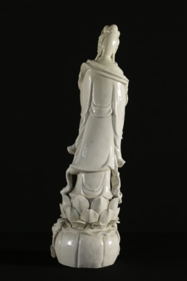 Guanyin upright, antiques, antiquities, ceramics, porcelain, Guanyin, # {* $ 0 $ *}, #antiques, # antiquities, #Guanyineretta