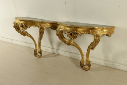 teardrop console, pair of teardrop consoles, baroque style teardrop console, baroque style console, console 900, console in carved and gilded wood, # {* $ 0 $ *}, #anticonline, #MadeInItaly, #madeinitaly, #consolleagoccia, #coppiadiconsolleagoccia, #consolleagocciastilebarocchetto, #consolestilebarocchetto, # consolle900, #consolleinlegnointagliatoedorato