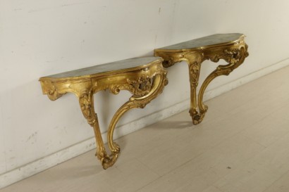 teardrop console, pair of teardrop consoles, baroque style teardrop console, baroque style console, console 900, console in carved and gilded wood, # {* $ 0 $ *}, #anticonline, #MadeInItaly, #madeinitaly, #consolleagoccia, #coppiadiconsolleagoccia, #consolleagocciastilebarocchetto, #consolestilebarocchetto, # consolle900, #consolleinlegnointagliatoedorato