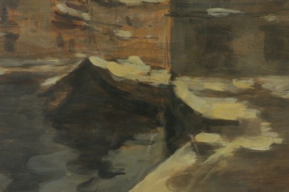 Achille Cattaneo (1872-1932), visión de detalle de Milán Nevado