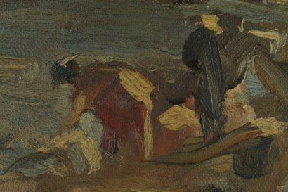 Giuseppe Maggi (1875-1946), Wäscherinnen-detail
