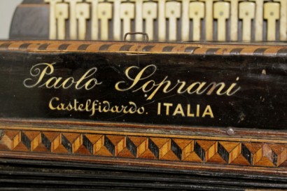 Organetto Paolo Soprani - particolare
