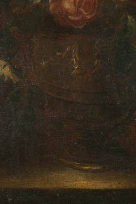 Stillleben mit Blumen-detail