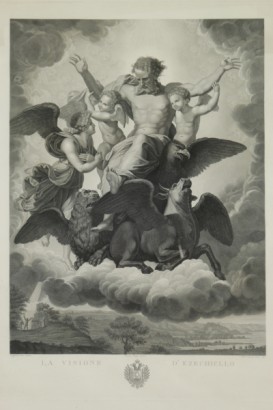 Paolo Caronni (1779-1842), the vision of Ezekiel