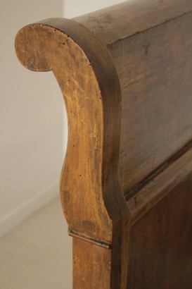 Sleigh bed-détail