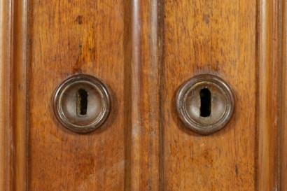 Cupboard with plate rack-detail