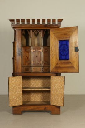 Neogothic Small Cabinet 19th Century