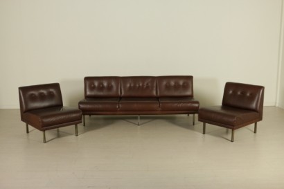 {* $ 0 $ *}, 60's sofa, vintage sofa, 60's vintage, leatherette sofa, 60's, Italian vintage, vintage seats