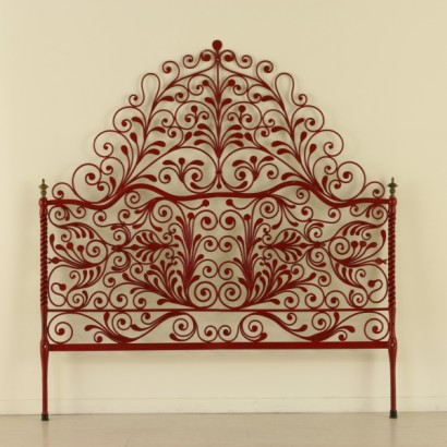 headboard, wrought iron headboard, 900 headboard, decorated headboard, flower headboard, # {* $ 0 $ *}