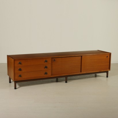 Sideboard, 60er Jahre Sideboard, Vintage Sideboard, Design Sideboard, italienisches Design, italienisches Design Sideboard, modernes antikes Sideboard, Teak Sideboard, Schiebetür Sideboard, Schiebetüren, {* $ 0 $ *}