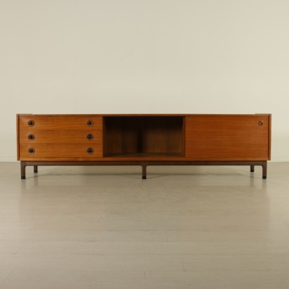 sideboard, 60s sideboard, vintage sideboard, design sideboard, Italian design, Italian design sideboard, modern antique sideboard, teak sideboard, sliding door sideboard, sliding doors, {* $ 0 $ *}