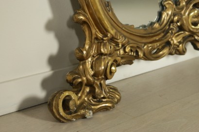 Mesa consola con espejo estilo-detalles