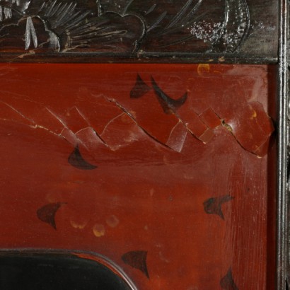 Screen Chinoiserie-detail