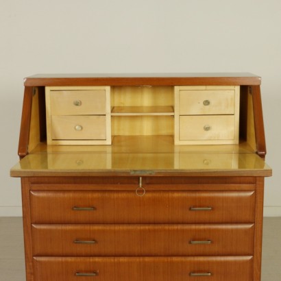 commode, bureau, commode vintage, commode des années 1950, commode des années 60, commode en teck, {* $ 0 $ *}, bureau des années 60, bureau des années 50