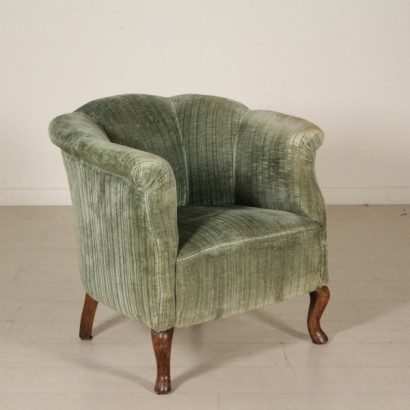 armchair, cockpit armchair, 900 armchair, beech armchair, upholstered armchair, mid-century armchair, {* $ 0 $ *}, anticonline