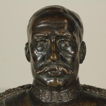 buste, buste en bronze, général britannique, sculpture en bronze, {* $ 0 $ *}, anticonline