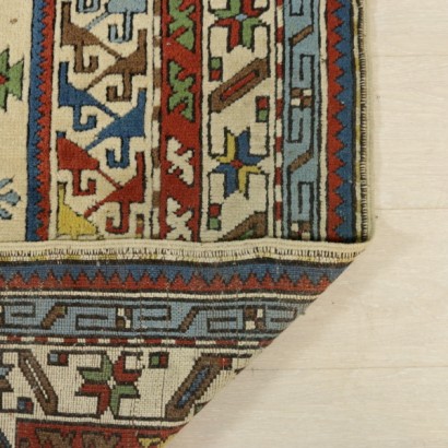 Kazak alfombra-Turquía-detalle