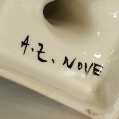 Ceramic Antonio Zen nine, the Butler-logo