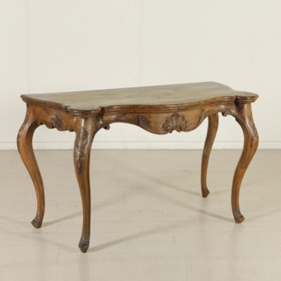 Walnut console table emiliana