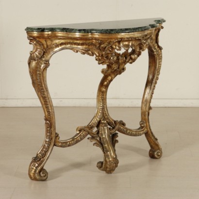 Carved console table in mecca