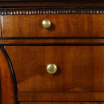 Guitar Chest of Drawers with Marble 19th Century