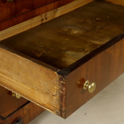 Guitar Chest of Drawers with Marble 19th Century