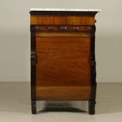 Guitar Chest of Drawers with Marble 19th Century