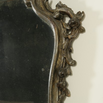 Neapolitan carved mirror-detail