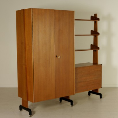 cabinet, 50's cabinet, 50's bookcase, 60's bookcase, 60's cabinet, 50's wardrobe, 60's wardrobe, # {* $ 0 $ *}, design bookcase, Italian design bookcase, #designitaliano