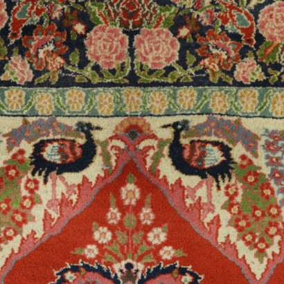 Tapis Kasmir-Inde-détail