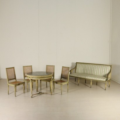 Lounge im neoklassizistischen Stil