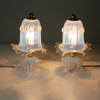 lampshades, worked glass lampshades, lampshades 900, pair of lampshades, # {* $ 0 $ *}, #abatjour, #abatjourinvetrolavorato, # abatjour900, #coppiadiabatjour
