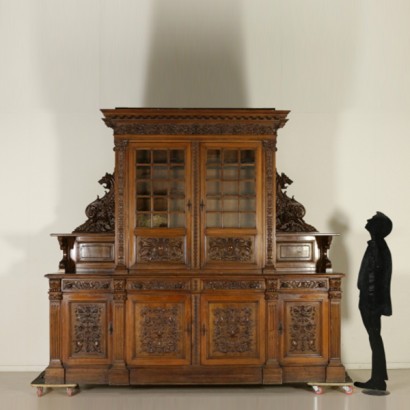 Large neo-Renaissance sideboard