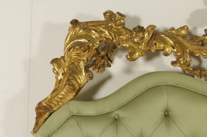 headboard, antique headboard, antiques headboard, antiques headboard, shaped headboard, upholstered headboard, gilded headboard, 17th century headboard, # {* $ 0 $ *}, #anticonline, #madeinitaly, #MadeInItaly, #testieraletto, #testieraantica, # ancient headboard , #testierantiquariato, #testierasagomata, #padded headboard, #testieradorata, #testieraXVIIsecolo