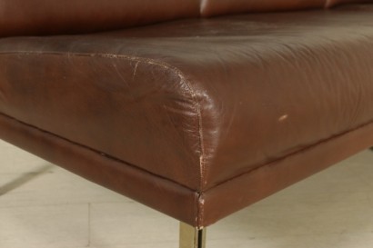 {* $ 0 $ *}, 60er-Jahre-Sofa, Vintage-Sofa, 60er-Jahre-Vintage, Kunstledersofa, 60er-Jahre, italienischer Vintage, Vintage-Sitze