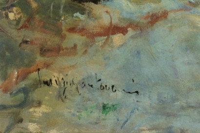900 art, l'art du XXe siècle, peinture de Louis Ma, MA, MA, de paysage, huile sur toile