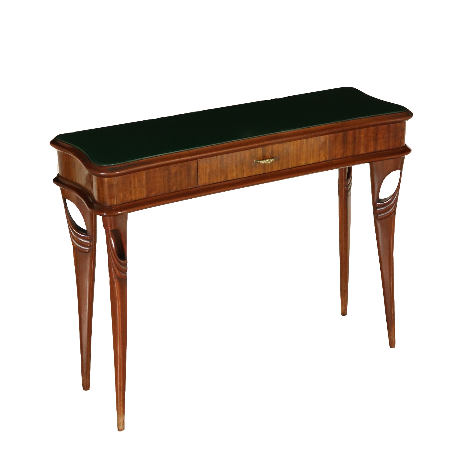 Console Table Beech Mahogany Vintage Italy 1950s Tables Modern