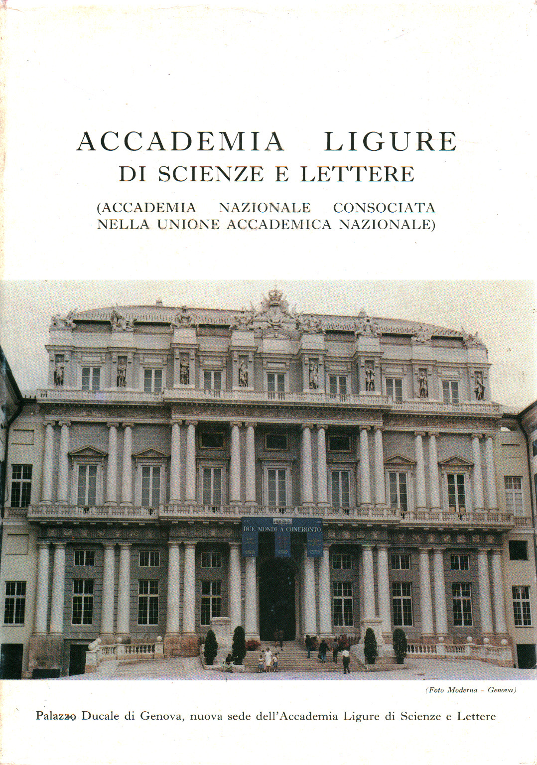 Accademia ligure di Scienze e Lettere Centenario d, s.a.