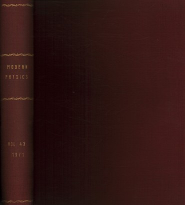 Reviews of Modern Physics, 1971. Volume 43, 1-4