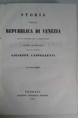 Storia della Repubblica di Venezia dal suo princip, s.a.