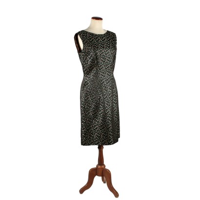 Vintage Kleid mit Blumenmuster Italien 1960er Jahre